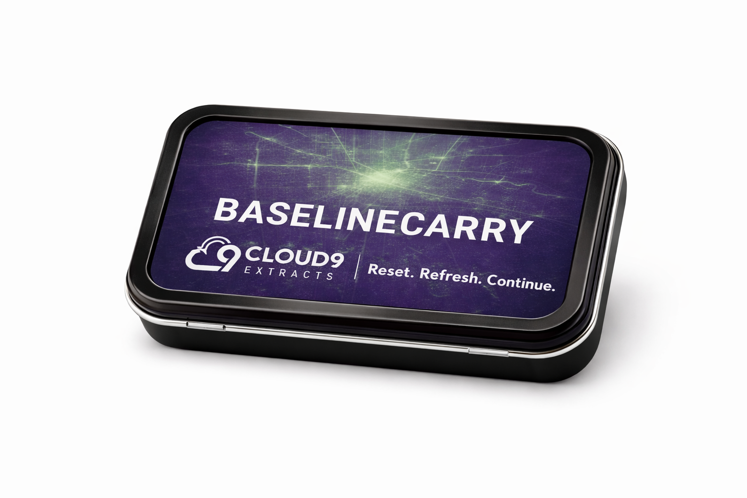BaselineCarry co-brand mockup featuring Cloud9 branding.